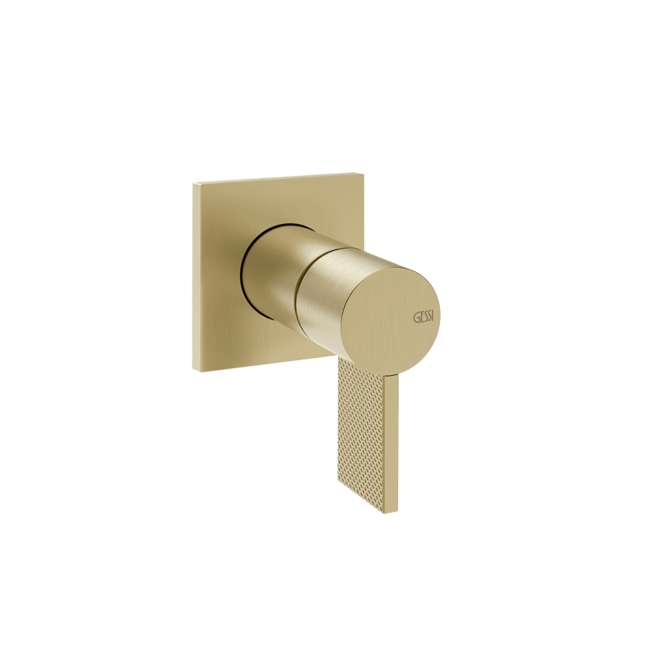 Gessi Separate Control 73609 in Brass Brushed Pvd