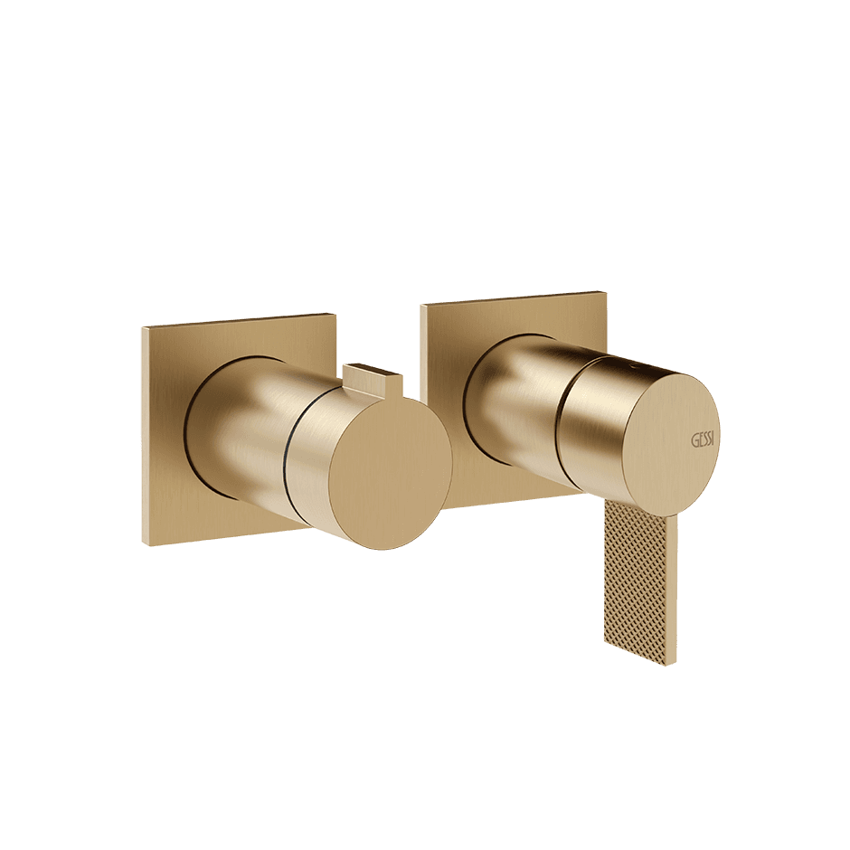 Gessi Shower Mixer 73638 in Warm Bronze Br. Pvd