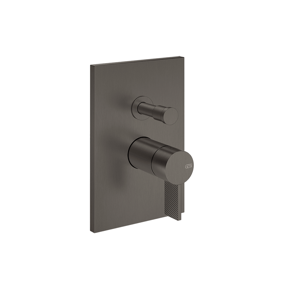 Gessi Shower Mixer 73679 in Black Metal Br. Pvd