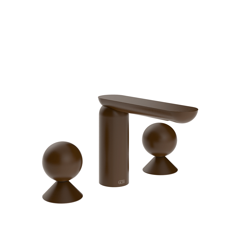 Gessi Washbasin Group 74005 in Dark Bronze