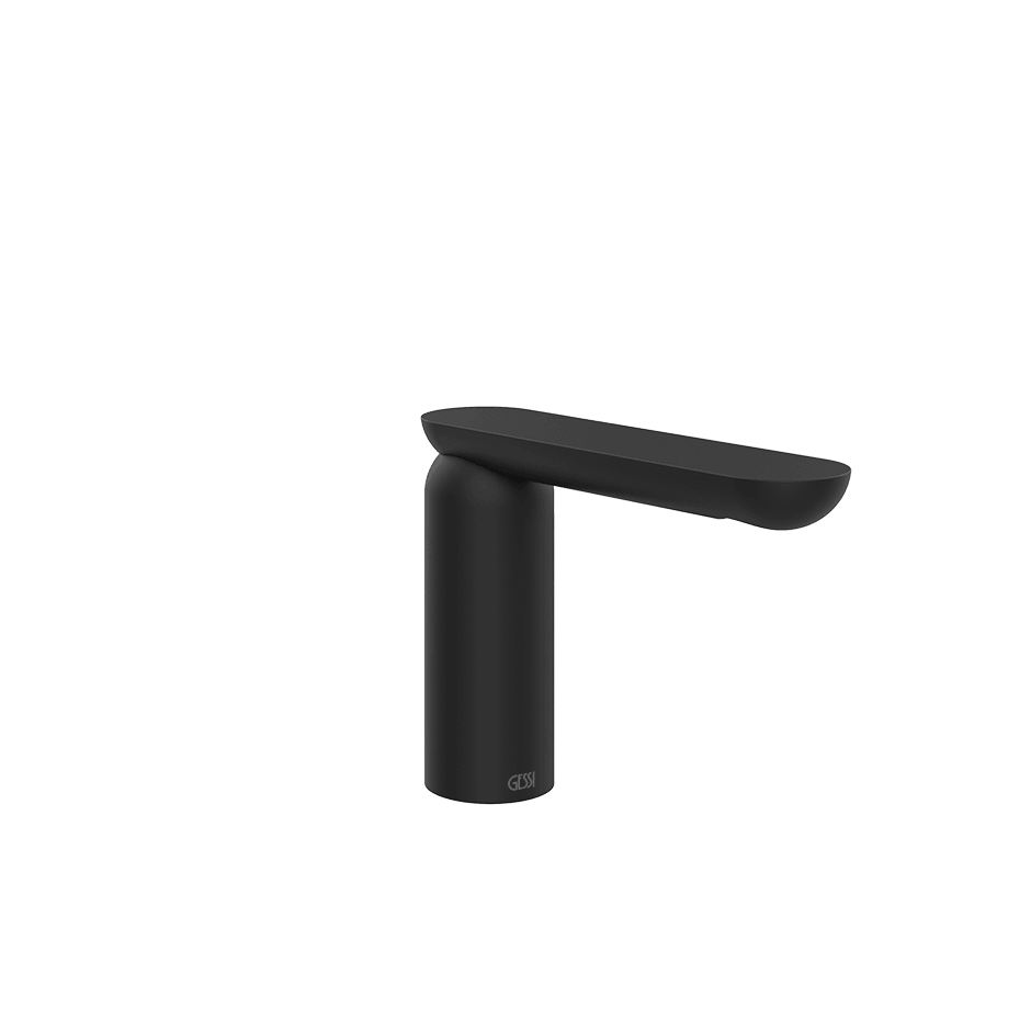 Gessi Basin Spout 74021 in Matte Black