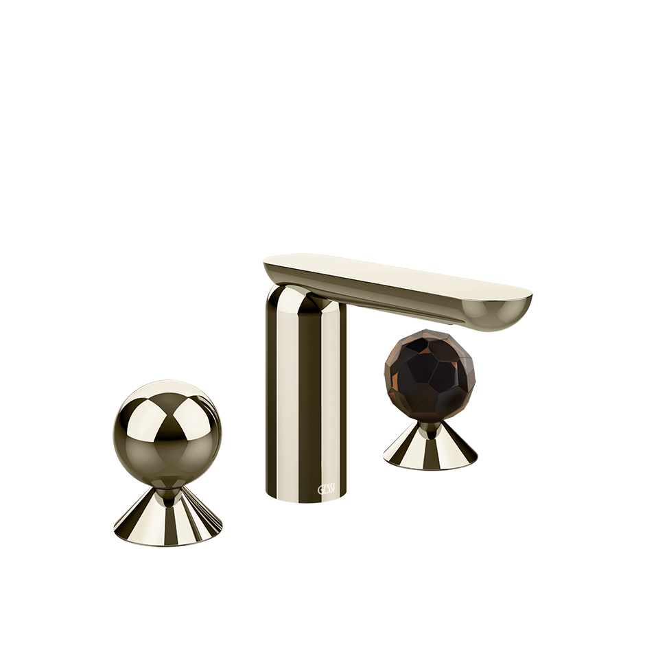 Gessi Washbasin Group 74025 in Nickel Pvd