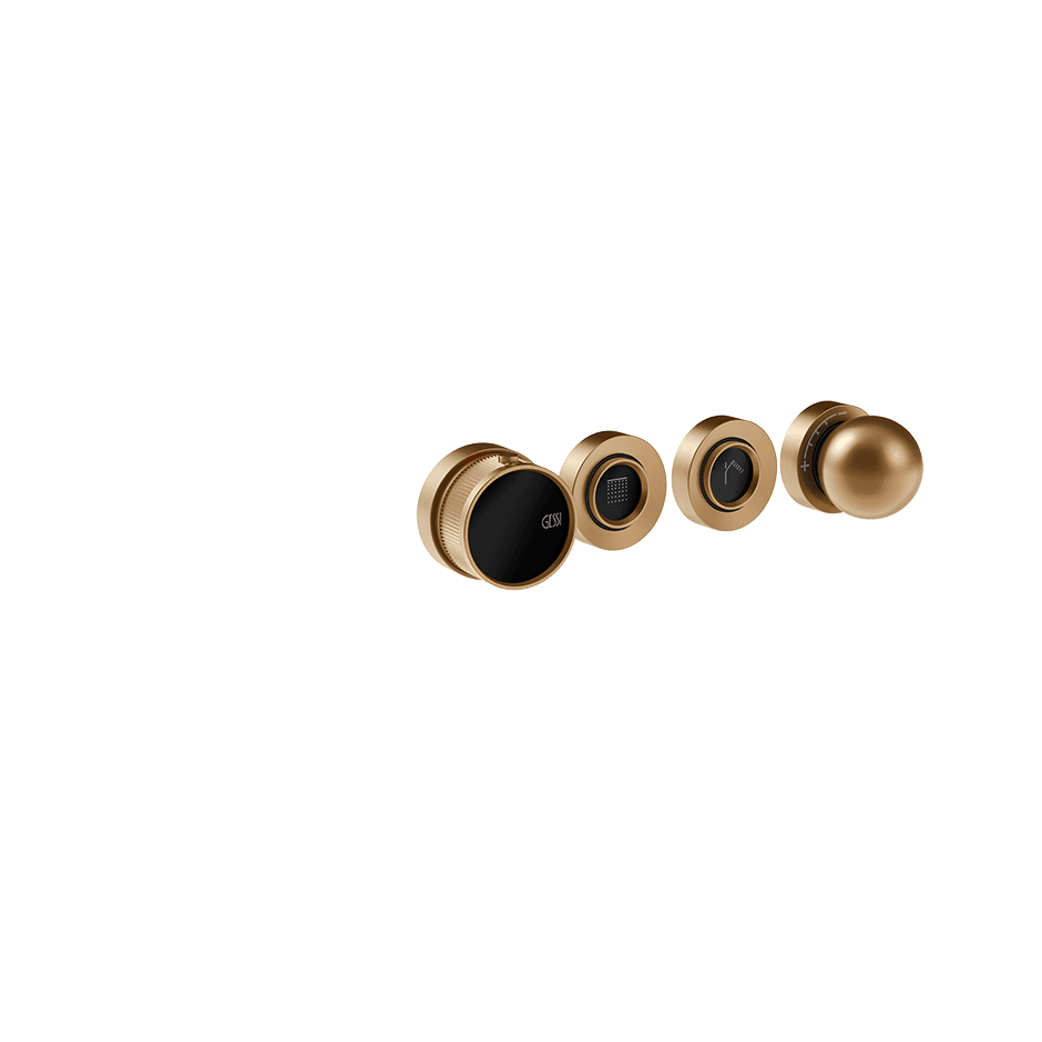 Gessi Shower Mixer 74032 in Warm Bronze Br. Pvd