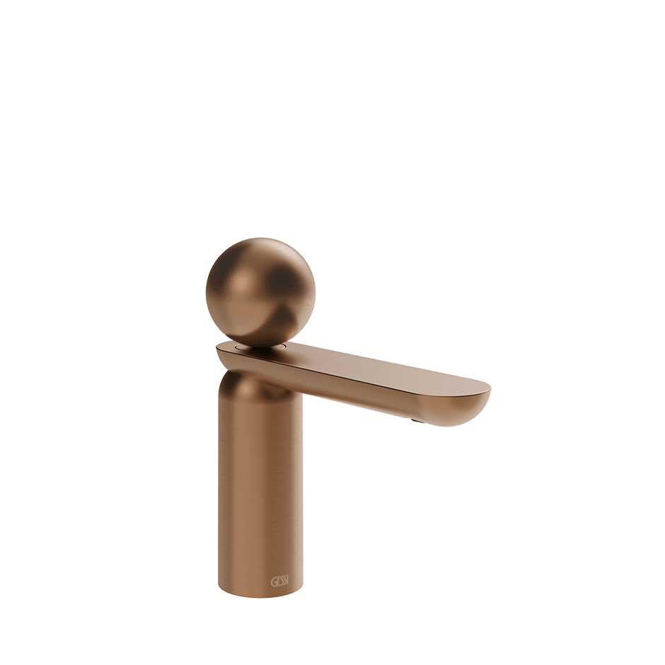 Gessi Washbasin Mixer 74051 in Copper Brushed Pvd