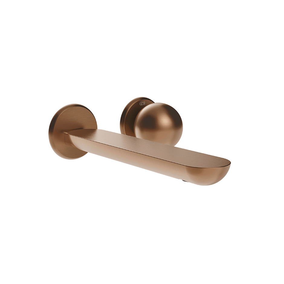 Gessi Washbasin Mixer 74088 in Copper Brushed Pvd