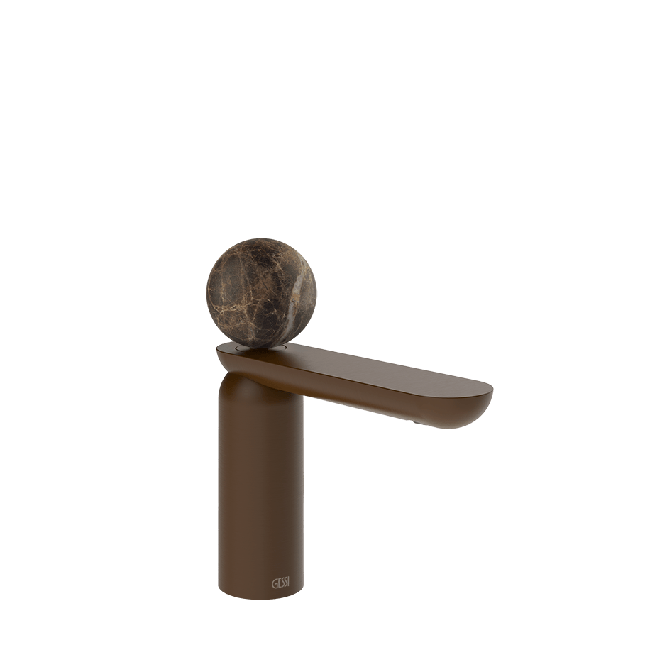 Gessi Washbasin Mixer 74102 in Dark Bronze