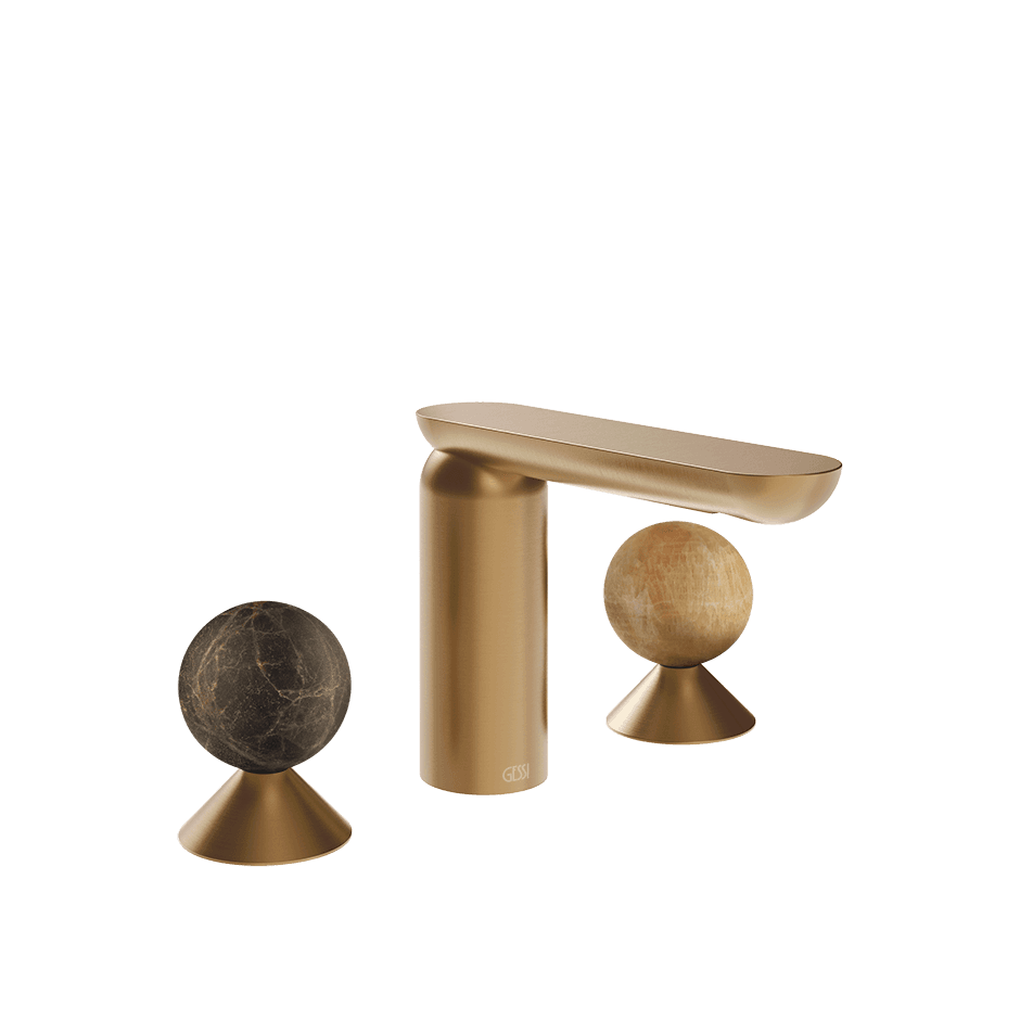 Gessi Washbasin Group 74135 in Warm Bronze Br. Pvd
