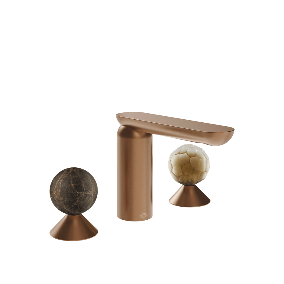 Gessi Washbasin Group 74145 in Copper Brushed Pvd