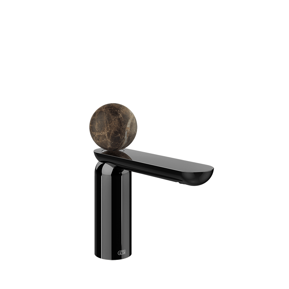 Gessi Washbasin Mixer 74151 in Black Metal Pvd