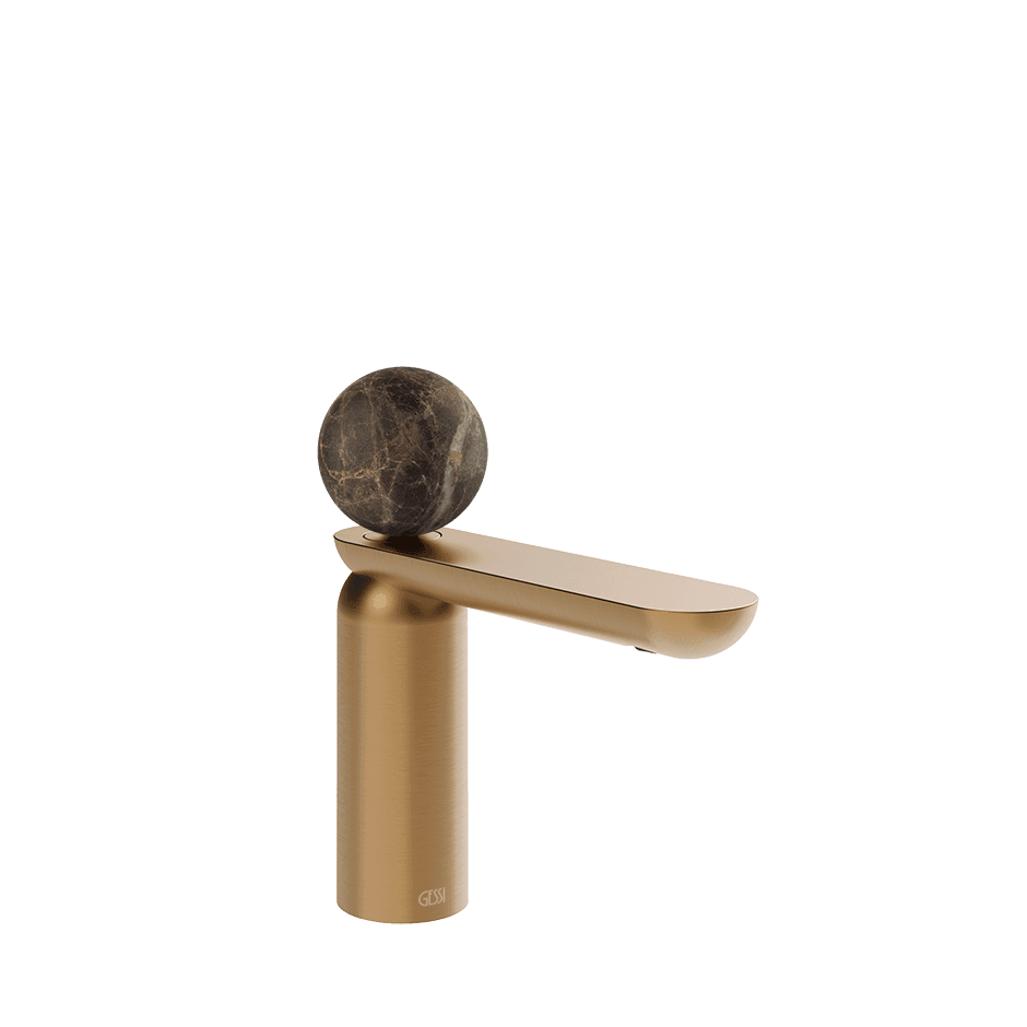 Gessi Washbasin Mixer 74151 in Warm Bronze Br. Pvd