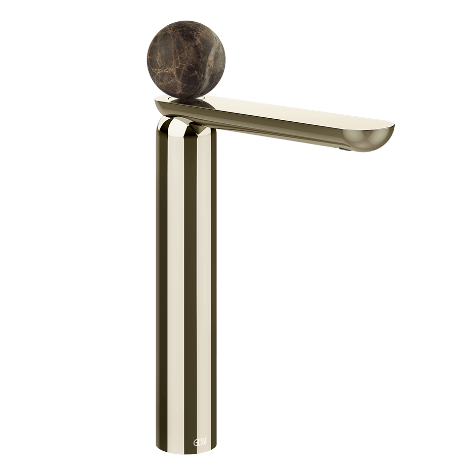 Gessi Washbasin Mixer 74153 in Nickel Pvd