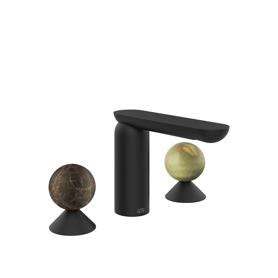 Gessi Washbasin Group 74155 in Matte Black