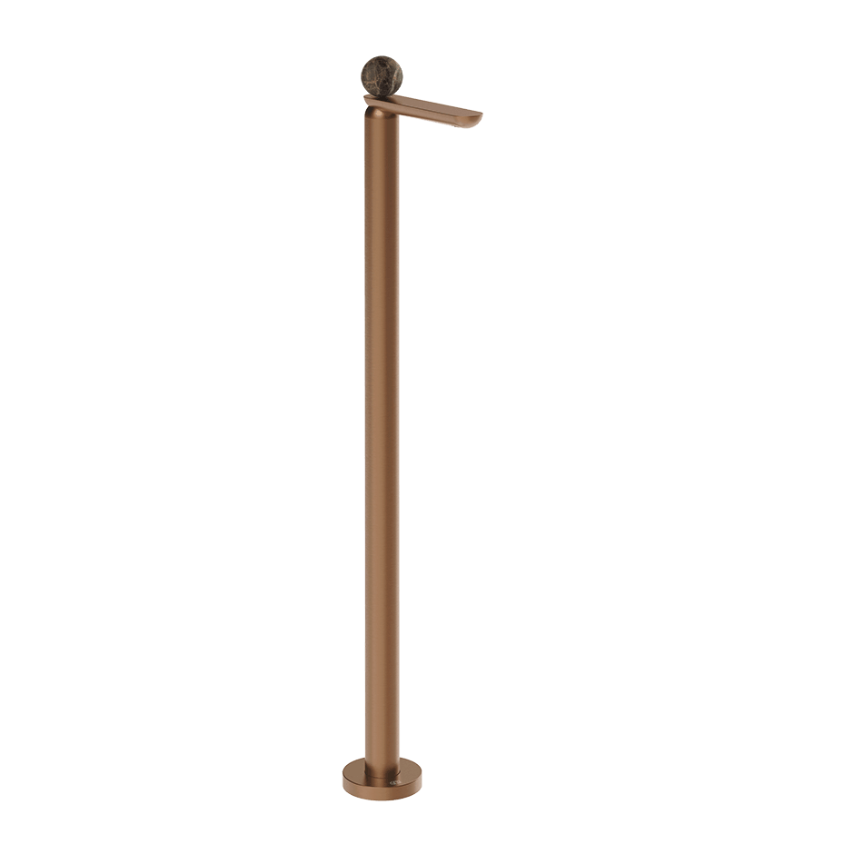 Gessi Washbasin Mixer 74195 in Copper Brushed Pvd