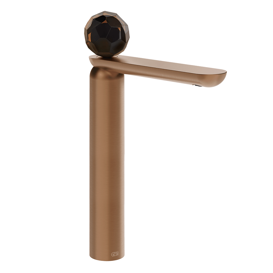 Gessi Washbasin Mixer 74204 in Copper Brushed Pvd