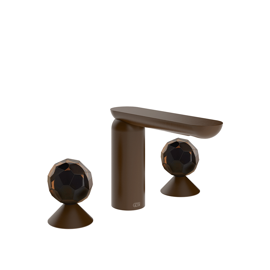 Gessi Washbasin Group 74225 in Dark Bronze
