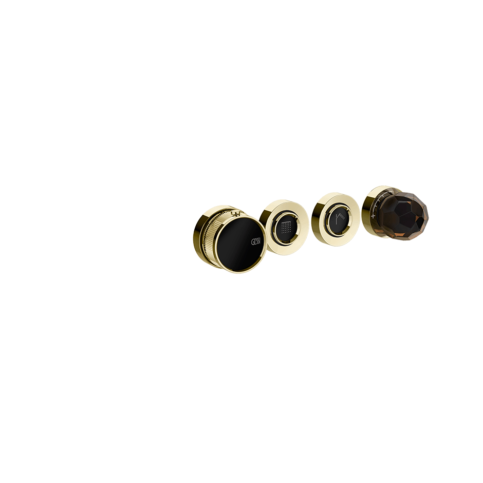 Gessi Shower Mixer 74232 in Brass Pvd