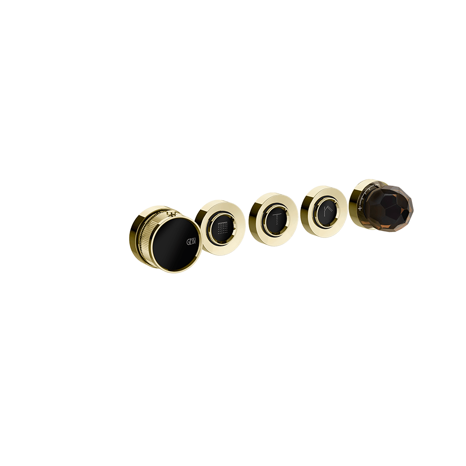 Gessi Shower Mixer 74234 in Brass Pvd