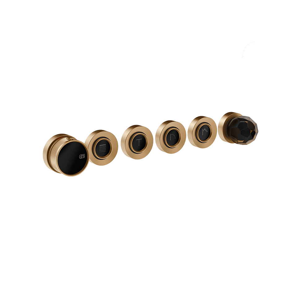 Gessi Shower Mixer 74236 in Warm Bronze Br. Pvd