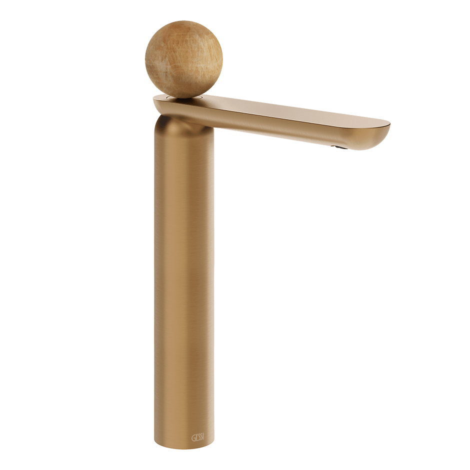 Gessi Washbasin Mixer 74304 in Warm Bronze Br. Pvd