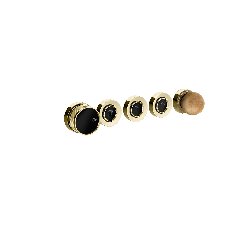Gessi Shower Mixer 74334 in Brass Pvd