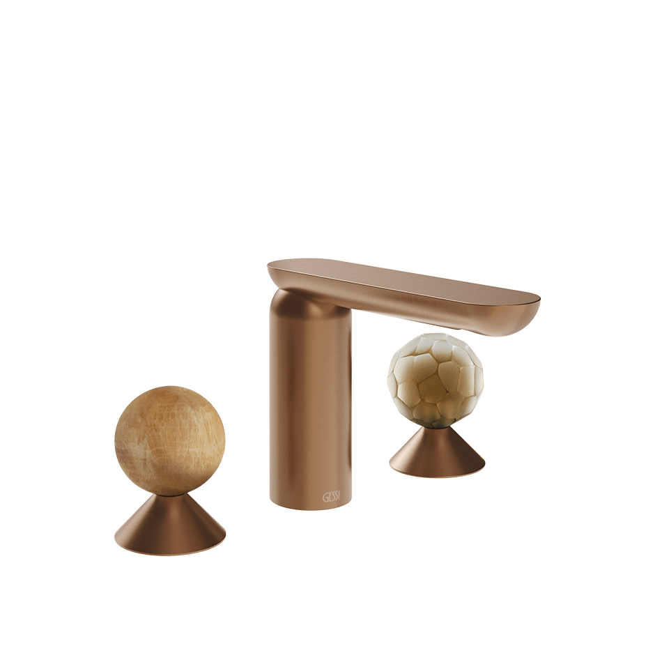 Gessi Washbasin Group 74345 in Copper Brushed Pvd
