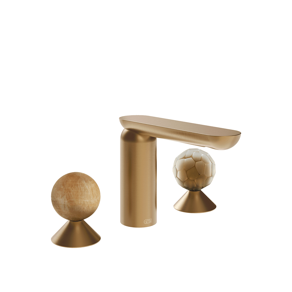 Gessi Washbasin Group 74345 in Warm Bronze Br. Pvd