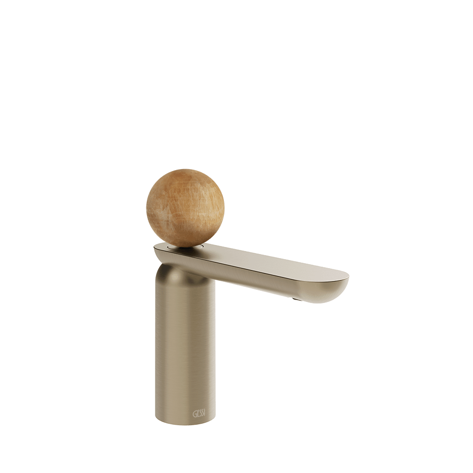 Gessi Washbasin Mixer 74351 in Finox Brushed Nickel
