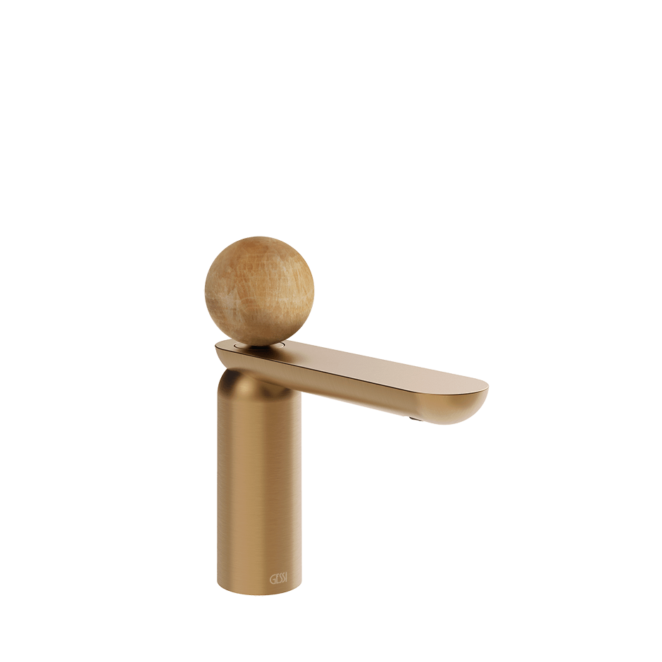 Gessi Washbasin Mixer 74351 in Warm Bronze Br. Pvd