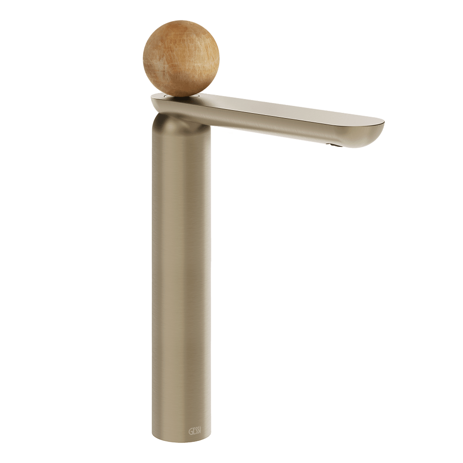 Gessi Washbasin Mixer 74353 in Finox Brushed Nickel