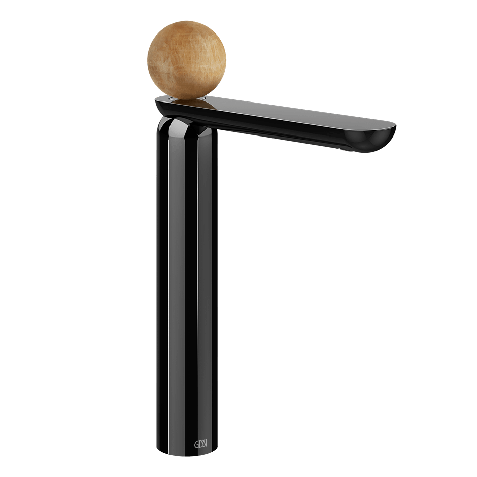 Gessi Washbasin Mixer 74353 in Black Metal Pvd