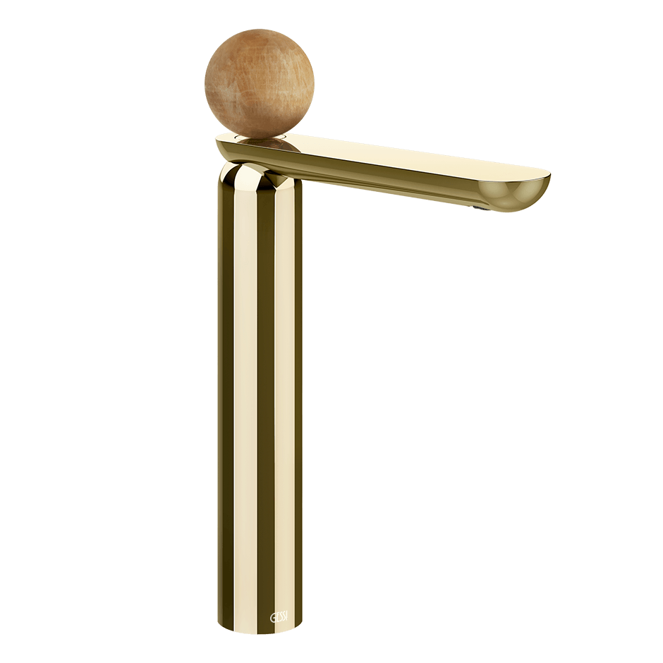 Gessi Washbasin Mixer 74353 in Brass Pvd