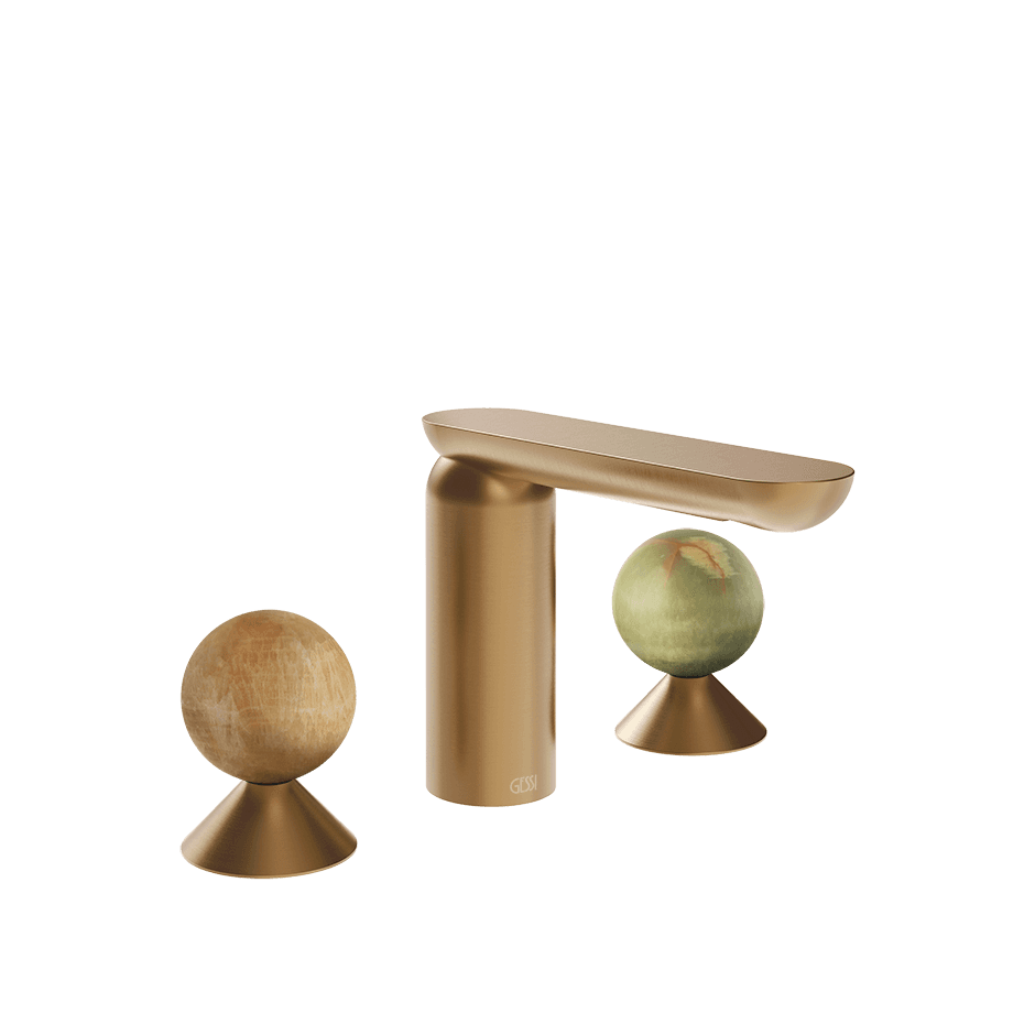 Gessi Washbasin Group 74355 in Warm Bronze Br. Pvd
