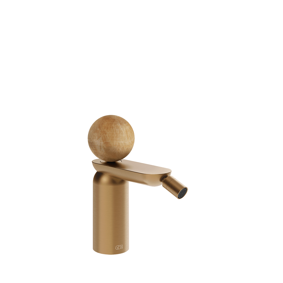Gessi Bidet Mixer 74367 in Warm Bronze Br. Pvd