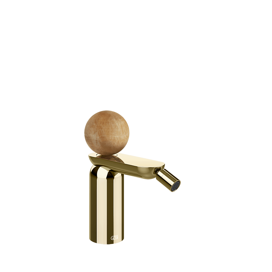 Gessi Bidet Mixer 74368 in Brass Pvd