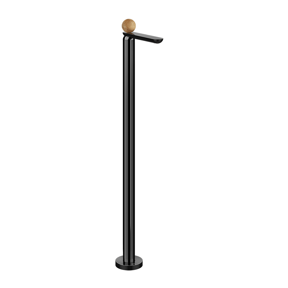 Gessi Washbasin Mixer 74395 in Black Metal Pvd