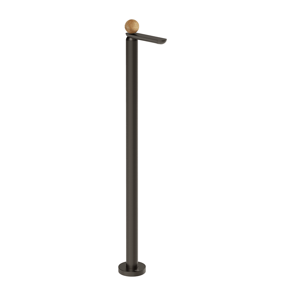 Gessi Washbasin Mixer 74395 in Black Metal Br. Pvd