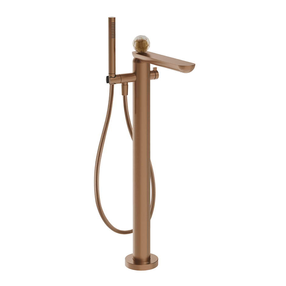 Gessi Bath Mixer 74429 in Copper Brushed Pvd
