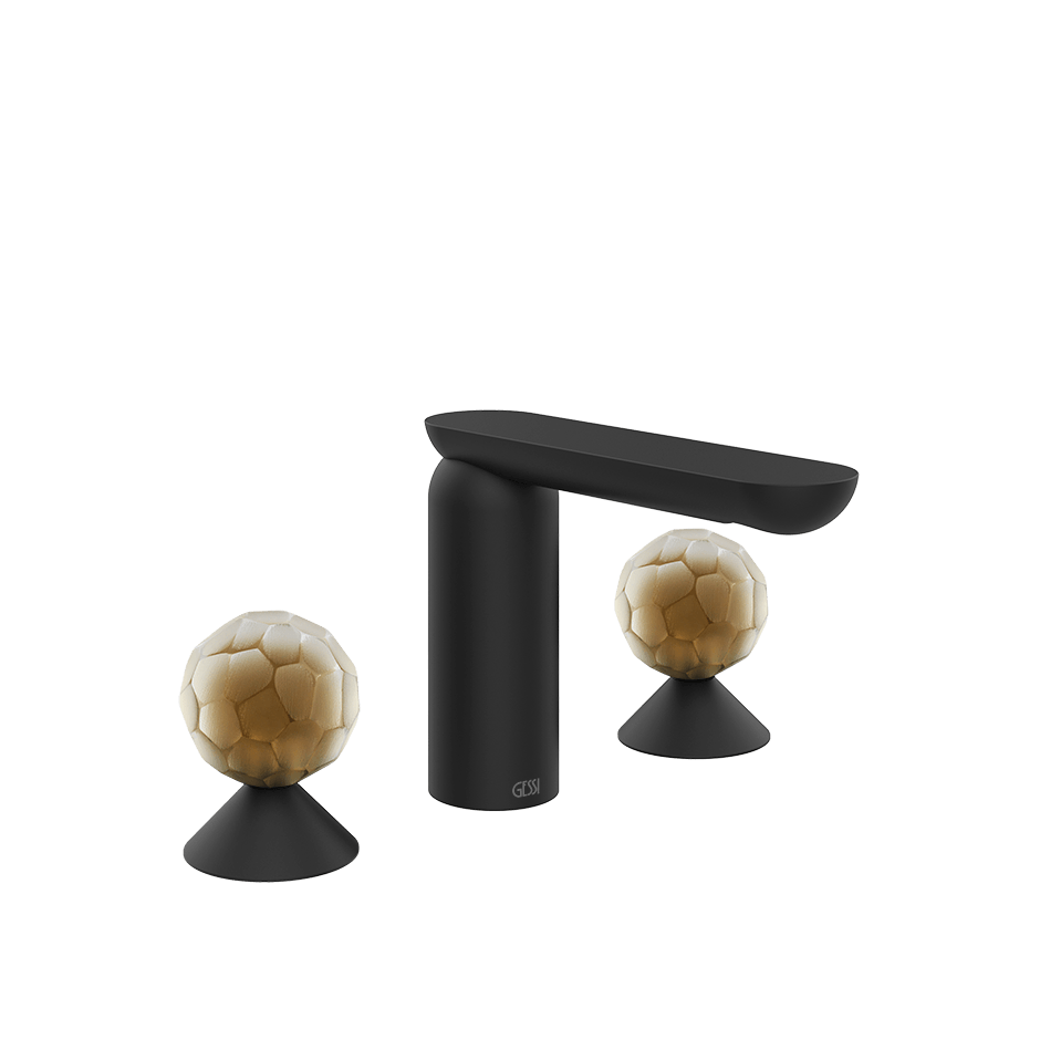 Gessi Washbasin Group 74445 in Matte Black