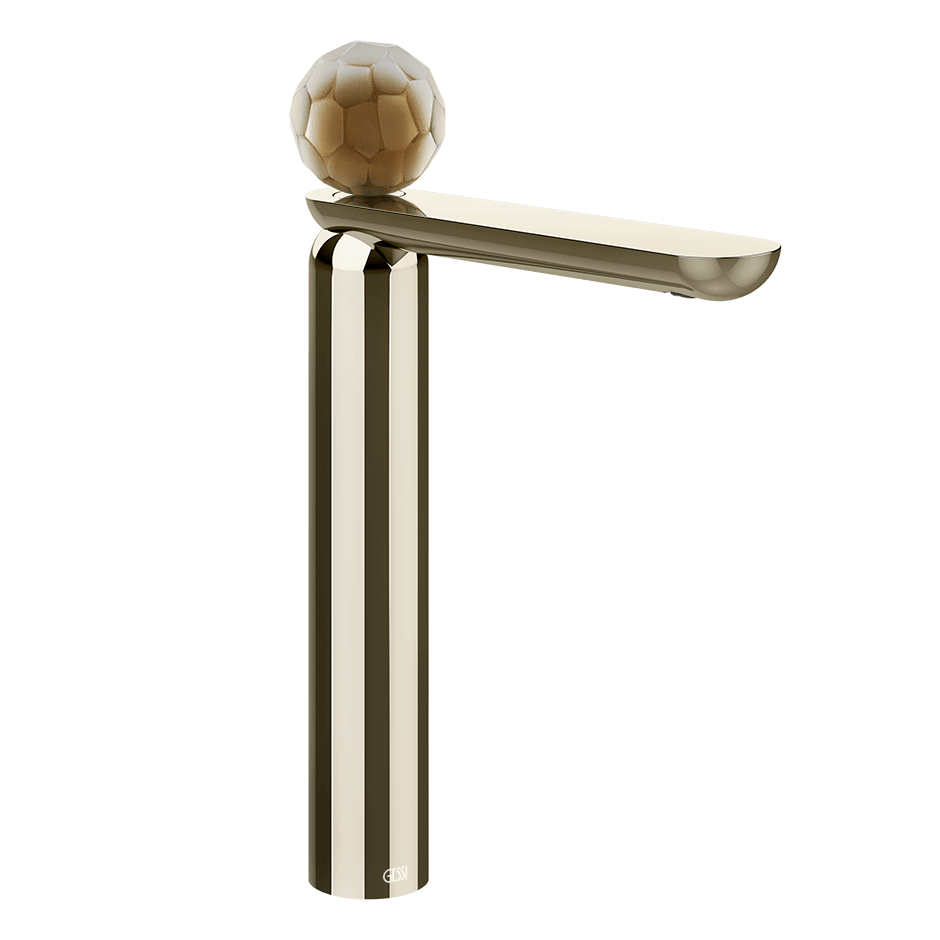 Gessi Washbasin Mixer 74453 in Nickel Pvd