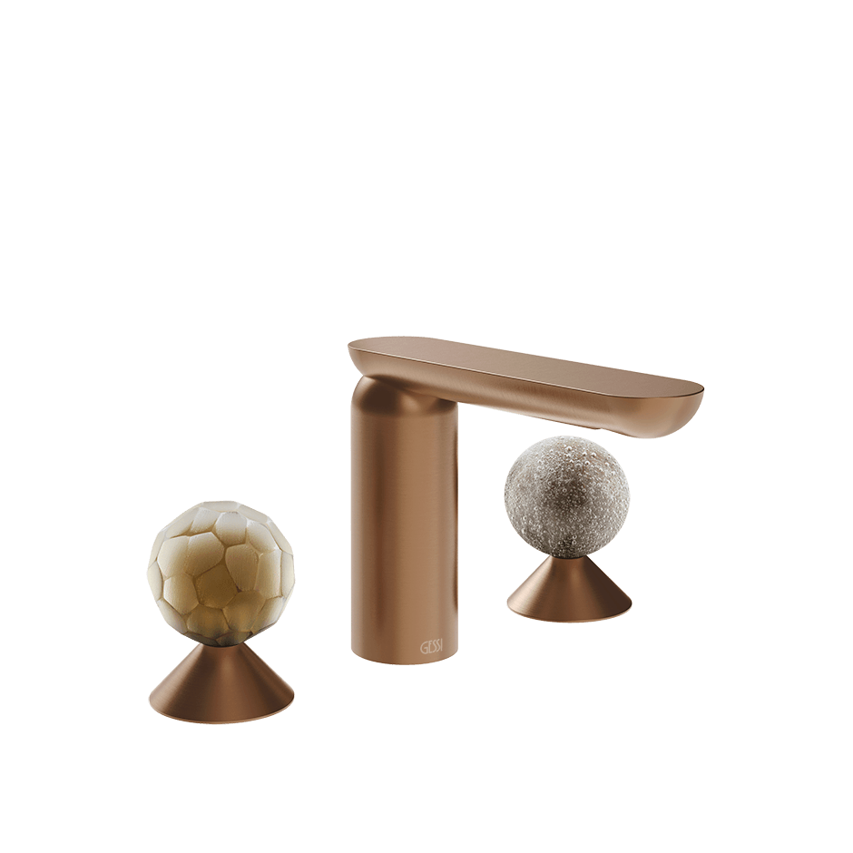 Gessi Washbasin Group 74465 in Copper Brushed Pvd