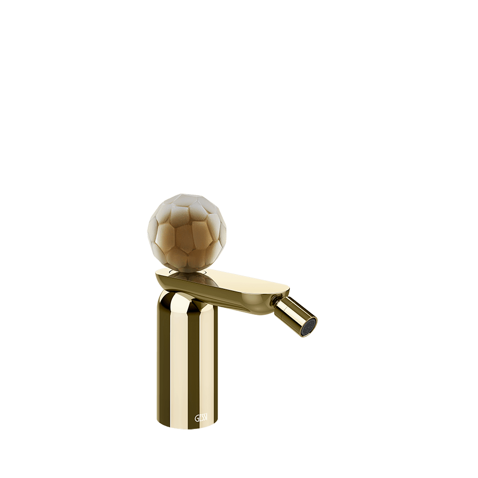 Gessi Bidet Mixer 74468 in Brass Pvd