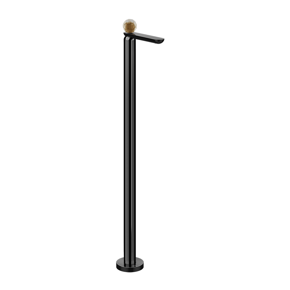Gessi Washbasin Mixer 74495 in Black Metal Pvd