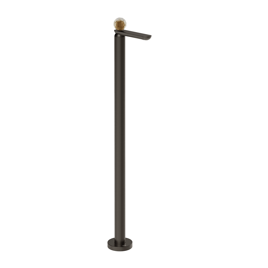 Gessi Washbasin Mixer 74495 in Black Metal Br. Pvd