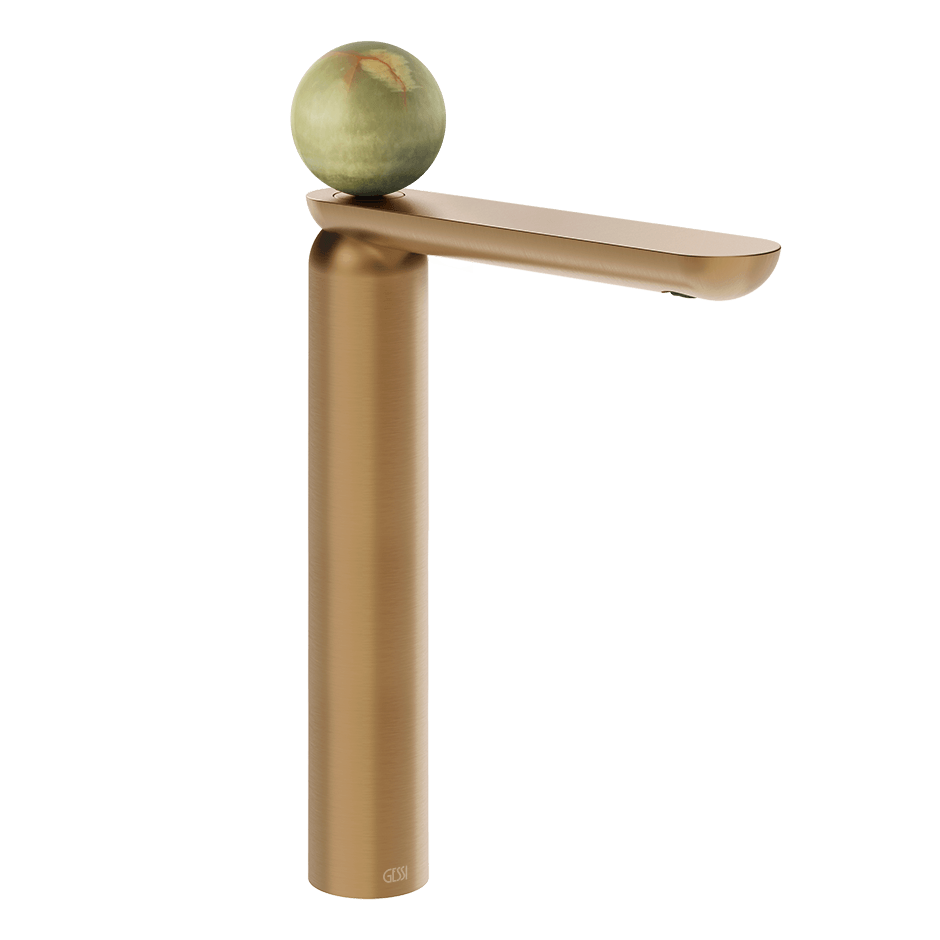 Gessi Washbasin Mixer 74553 in Warm Bronze Br. Pvd