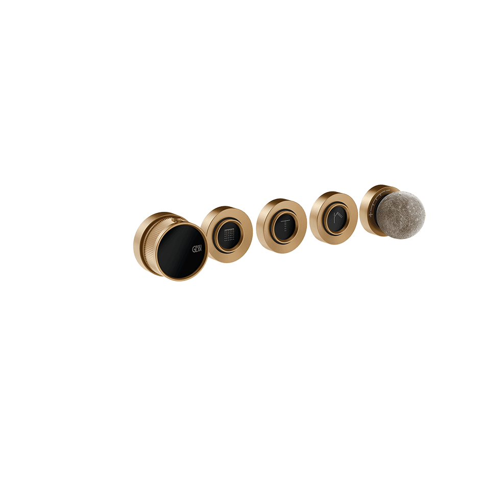 Gessi Shower Mixer 74634 in Warm Bronze Br. Pvd