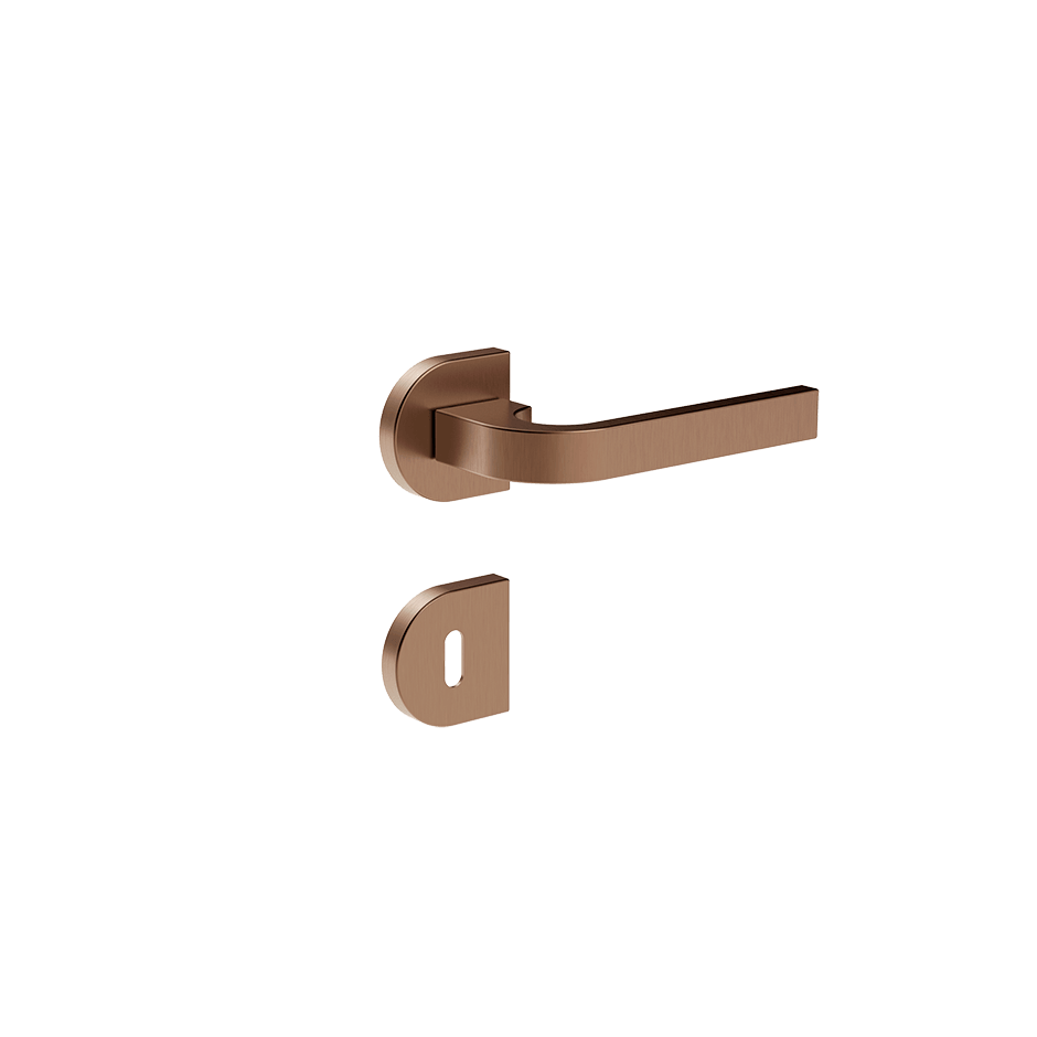 Gessi Internal Door Handle 74640 in Copper Brushed Pvd