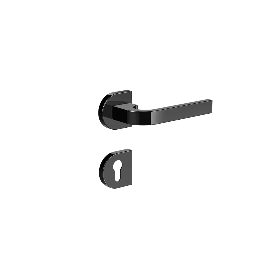 Gessi Internal Door Handle 74641 in Black Metal Pvd