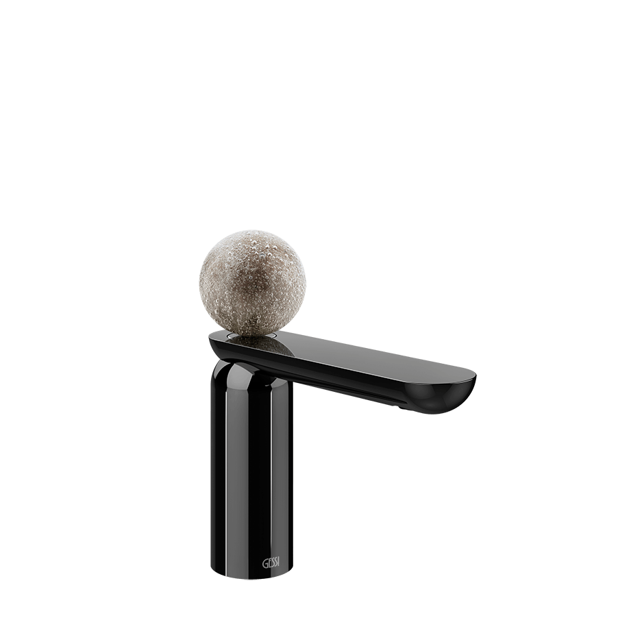 Gessi Washbasin Mixer 74651 in Black Metal Pvd