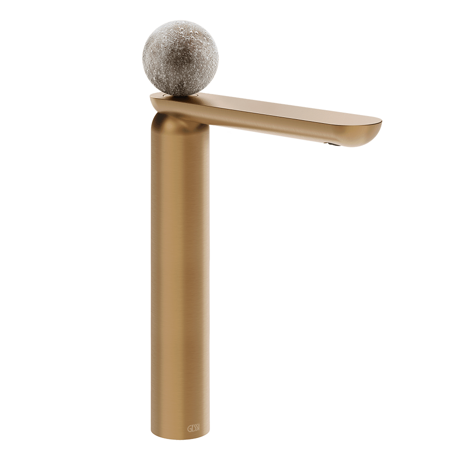 Gessi Washbasin Mixer 74653 in Warm Bronze Br. Pvd