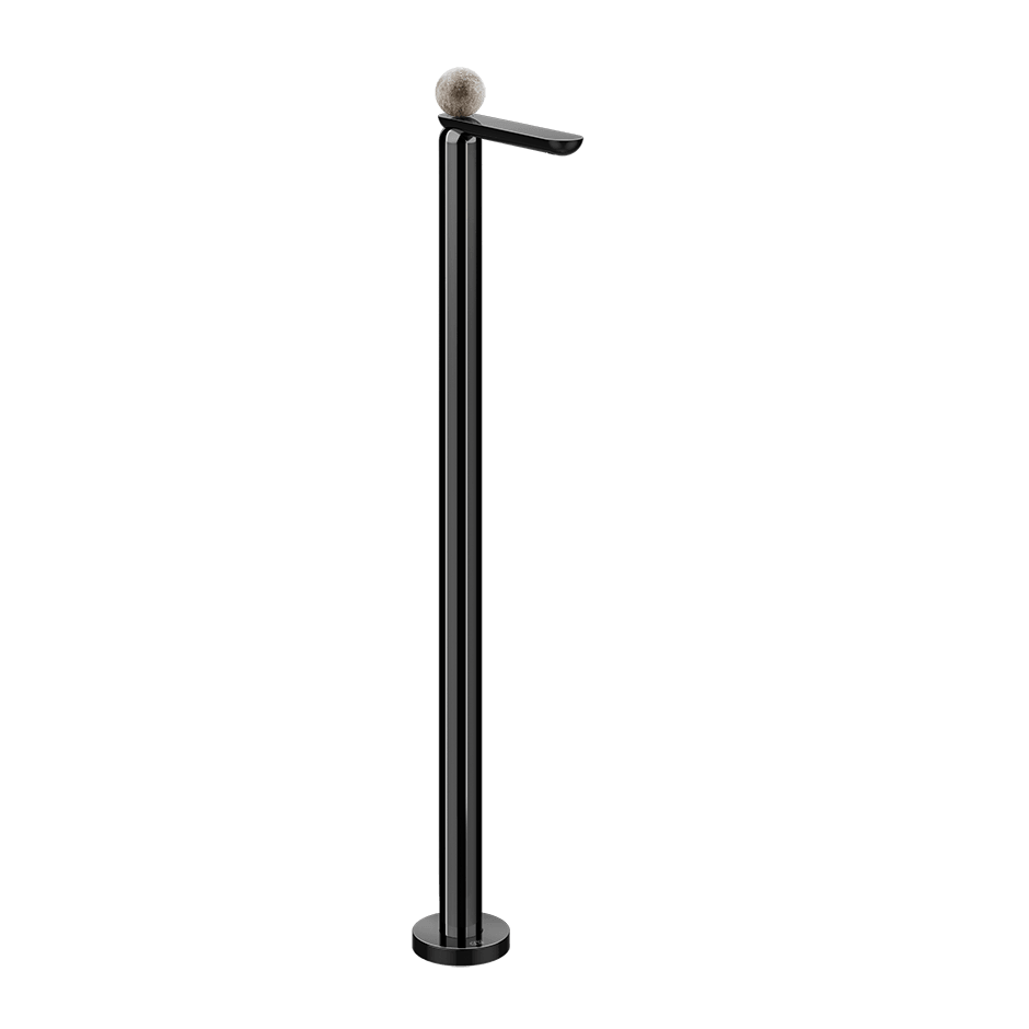Gessi Washbasin Mixer 74695 in Black Metal Pvd